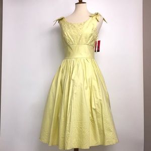 1950s vintage inspired day dress.
